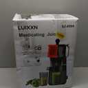 Cold Press Juicer, 5.8" Wide Feed Chute Juice Extractor Machine with 400W, High Juice Yield, Slow Masticating Juicer for Whole Vegetables & Fruits, Light Grey