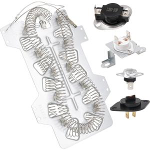 DV42H5200EW/A3 DV48H7400EW/A2 DVE45R6100C/A3 Heating Element Fit for Samsung Dryer DV42H5000EW/A3 DV45H7000EW/A2 DVE50R5400V/A3 DVE50M7450W/A3 DV210AEW/XAA DV206AES/XAA