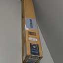 Long Tension Rod 41-165inch Heavy Duty Tension Curtain Rods No Drilling Adjustable Outdoor Curtain Rod for Windows,Shower,Patio,Doorway,Extra Long Spring Rods Diameter 1.26inch Black