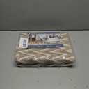 Indoor Door Mat 31x47, Dirt Resistant & Absorbent Doormat for Entryway Inside, Non-Slip Rubber Backing Front Door Mat Indoor Entrance, Low-Profile, Washable, Brown