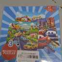 Magnetic Car Puzzles for Toddlers 3-5, 9-12-16 Pieces - Ages 4-6 - Educational Learning Toys for Boys & Girls