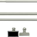 Adjustable Magnetic Rods for Metal Appliance, Doors, Windows, 9 to 16 Inch/2 Pack/Easy Installation Toilet Towel Bar, Muti-Useful (Champagne, 2pack)