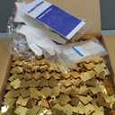 24 Pcs Light Gold Shimmer Wall Backdrop Panels - 4 FT x 6 FT Light Gold Sequin Backdrop for Birthday Graduation Home Party Background Decoration