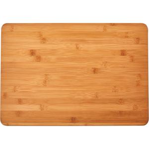 Farberware Extra-Large Wood Cutting Board, Reversible Chopping Board for Kitchen Meal Prep and Serving, Charcuterie Board, 14.17-Inch x 20.08-Inch, Bamboo, 14.2"L x 0.8"W