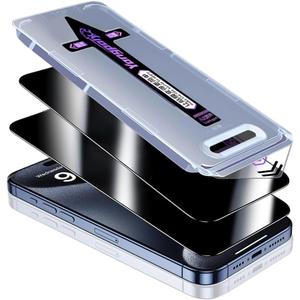 HD Clear Tempered Glass Screen Protector For iPhone16 Pro Max, Auto Dust Elimination Installation HD Clear, Bubble Free, Easy Installation