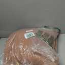 EVERGRACE Velvet Quilt Set King Size, Luxurious Soft Quilted Bedding Sets, Lightweight Velvet Comforter for All Season, Striped Channel Bedspread Coverlet with 2 Shams, Terracotta Clay