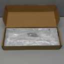 Paper Towel Holder Wall Mount for Kitchen, Paper Towel Holder with Shelf for Bathroom, RV Paper Towel Rack with 2 Hooks, White