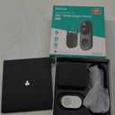 BOTSLAB 5MP Wireless Video Doorbell Camera,180 Head-to-Toe View, AI Motion Detection, VR Mode, Battery or Wired Powered, Easy Installation, Weatherproof, No Monthly Fee, 2.4GHz WiFi (Dark Grey)