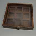 Galaxy Indiacraft Wooden Multipurpose Utility Table Top Spice Box | Removable Containers | Jars Cum Kitchen and Dry Fruit Box with Spoon (4 Multi-Compartments)