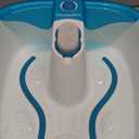 Homedics Bubble Mate Foot Spa, Toe Touch Controlled Foot Bath with Invigorating Bubbles and Splash Proof, Raised Massage Nodes and Removable Pumice Stone