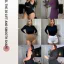 FeelinGirl Body Shaper Tummy Control Shapewear Underwear High Waisted Shaping Briefs Panty Girdle (Black, M/L)