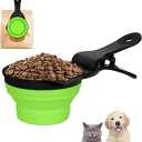Pet Food Scoop And Clip 3 Pack