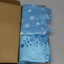 ReliBeauty Girls Sequin Princess Costume Long Sleeve Dress up, Light Blue(with Accessories), 2T-3T