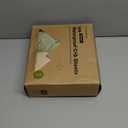 2-Pack Waterproof Baby Crib Sheets for Boys, Girls - 52x28 Viscose Derived from Bamboo Toddler Bed Sheet Neutral, Fitted Crib Mattress Protector Cover for Baby Bedding, Soft & Gentle (Avocado)