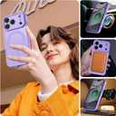 MOCCA Magnetic for iPhone 17 Pro Case, (Compatible with Magsafe) (16FT Military Grade Protection) Full Camera Protection Anti-Fingerprint Slim Translucent Matte Phone Cover 6.3",Light Purple