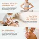 Goodtar 14 Pcs Hot Stones Massage Warm Kit Solid Bamboo Massage Stick Body Gua Sha Tool Heater with Temperature Adjustment, Basalt Hot Rocks Back Foot Body Massage for Home Spa Relieve Muscle Pain