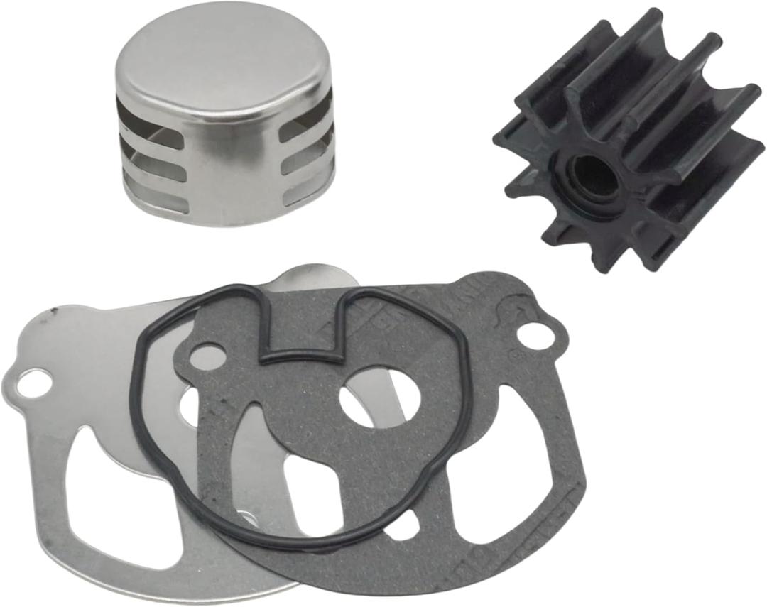 Boat Marine 984461 Water Pump Impeller Kit for OMC Cobra 2.3 2.5 3.0 4.3 5.0 5.7 5.8 7.5 L Stern Drive Replacement 765582 Sierra 18-3212
