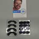 Nasal Strips for Snoring, Extra Strength Snoring Solution Nose Strips, Improve Breathing and Sleep Quality (30 Count*2, Black)