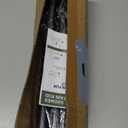STARLATTA Adjustable Shower Curtain Rod 31-104 Inch, Never Rust Stainless Steel Black Tension Rod, 1" Heavy Duty No-Drill for Bathroom, Kitchen & Closet