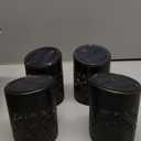 Outdoor Fence Lights Solar Powered, 4 Pack Solar Wall Deck Step Lights Outdoor Waterproof IP65, Hummingbird Sunflower Themed Garden Decorations Decorative for Outside Front Door, Yard, Porch, Deck