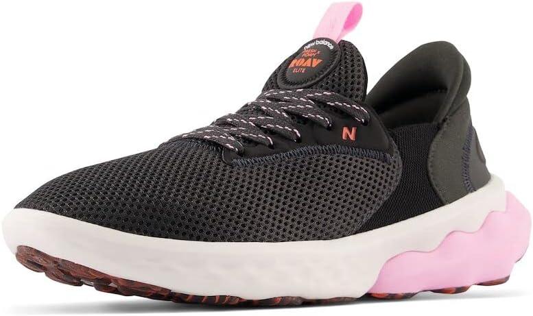 New Balance Women's Fresh Foam Roav Elite V1 (8, Black/Pink)