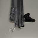 Barcetine American Flag Poles for Outside House - 5ft Tangle Free Flag Pole for House with Holder Bracket,Residential Flagpole Kit for Outdoor Porch Garage - Black