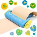 Paper Crimper for Crafts, AngleKai Craft Paper Crimper Tool for Making Wave Shaper, DIY Arts Crafts (Blue)