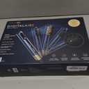 Infiniti PRO CONAIR DigitalAIRE Hair Dryer Drying Wand, Straightener and Styler, Ionic All-in-One Digital Motor Blow Dryer, Includes 3 High-Performance Attachments, Dark Blue