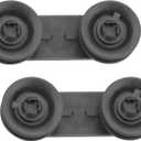 WPW10078083 W10078083 Dishwasher Roller Assembly upper dishwasher adjuster Compatible for Whirlpool/Kenmore/Maytag Dishwasher Replace AP6014875, PS11748145, W10078083, 1446833 (2 Pack)