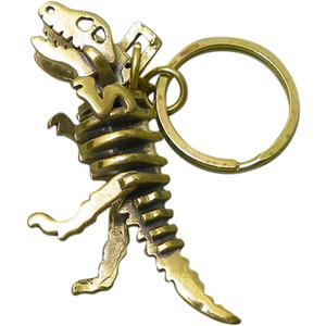 Suillty Cute Dinosaur Skeleton Keychains Cartoon key ring Handbag Pendant Accessories for Women Girls Men Bag Decoration