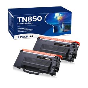 TN850 Toner Cartridges Compatible for Brother TN-880 TN-850 TN-820 TN820 Toner Cartridges High Yield Replacement for HL-L6200DWT L6200DW L5200DW L5100DN MFC-L5800DW L5700DW L6700DW L6800DW 2 Black