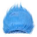 Blue Fluffy Costume Wig  Fun Themed Party Wig Hat for Halloween, Cosplay & Dress Up Events (1 PC)