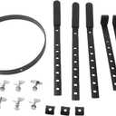 Conga Drum Stand | Adjustable Height Basket Stand for Performance/Practice/Travel | Secure Grip Iron Construction | Secure Locking for Drums Under 27cm