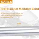 A-KARCK 5 Inch Stainless Steel Exhaust Pipe, 48" Length