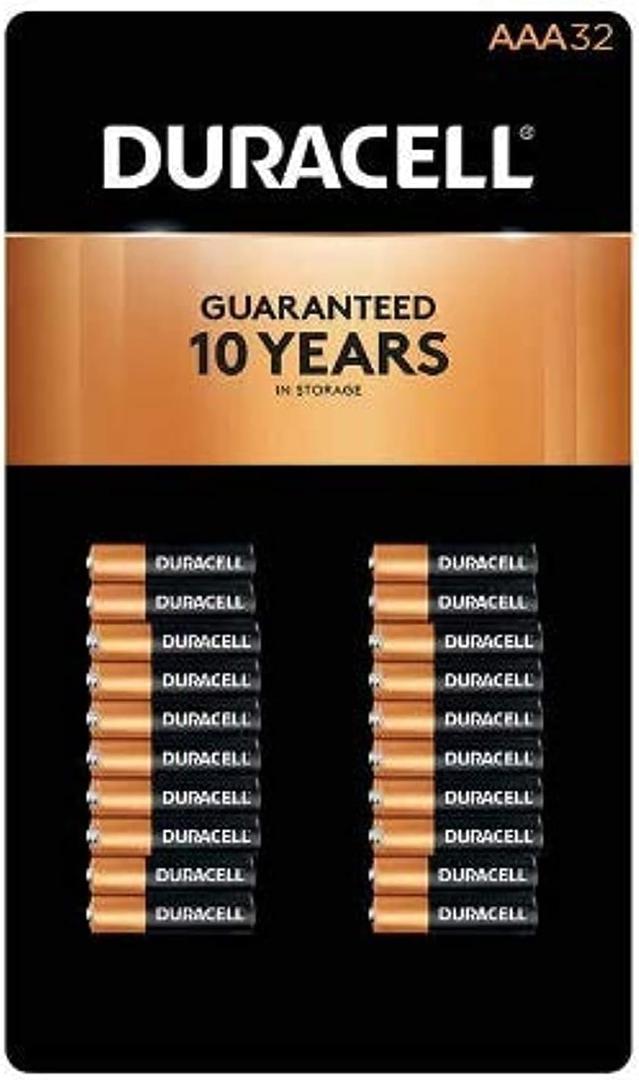 Duracell Batteries, Alkaline, AAA 32 Batteries (32 Count (Pack of 1))
