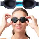 MyHalos Moisture Chamber Glasses for Dry Eyes - Sleep Mask for Dry Eyes - Reusable & Soft - Hydrating Sleeping Mask & Moisture Goggles for Men and Women - Patent Pending