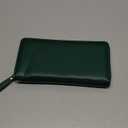 Wallet for Women Clutch RFID Blocking Wristlet Leather Purse Large Capacity Credit Card Holder with Grip Hand Strap