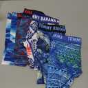 Tommy Bahama Boy's 5-Pack Athletic Compression Shorts - Soft, Tag Free Sports Underwear Multipack for Kids and Toddlers (Blue/Green/White)