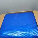 Solar Pool Cover 15 Ft Diameter Round Solar Blanket for Above Ground Inground Pools, Hot Tub SPA Bubble Wrap Pool Protector, 12 Mil Circle Thermal Covers Floating Blanket Mat for Swimming Pools