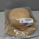 FURTALK Beach Hats for Women Summer Straw Sun Hat Wide Brim Crochet Hats (Beige)