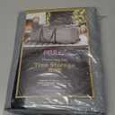 PEULEX 9 Foot Christmas Tree Storage Bag  Extra Large Christmas Tree Storage Container for Artificial Trees up to 9ft, Heavy-Duty 600D Oxford Fabric, Reinforced Handles, Durable Zippers, Gray