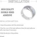 1797 Bling Accessories fit for Toyota RAV4 2024 2023 2022 2021 2020 2019 Interior AC Air Conditioning Gear Shift Knob Covers Crystal Decoration Pack of 3