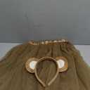 Halloween Bear Costume Accessories Set Bear Ear Headband Tutu Skirt for Halloween Cosplay Party Fancy Dress Ball.