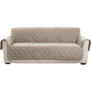 SureFit Mink Sofa Furniture Cover in Taupe