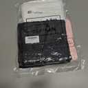 3 Pcs Pink Halloween Hand Towels for Bathroom, Happy Halloween Embroidered Towels Farmhouse Decorative 13.78 x 29.53 Inch Absorbent Soft Cotton for Kitchen Dish Fast Drying Gift