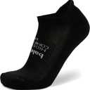 Balega Hidden Comfort Performance No Show Athletic Running Socks for Men and Women (1 Pair), Black, X-Large