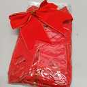 12Pcs Red Velvet Bows Christmas Tree Decorations,6 Inch Xmas Ornaments for Tree Home Party Front Door Wreath Holiday Indoor Inside Decor