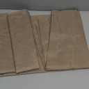 OVZME Taupe Sheer Curtains 84 Inches Long 2 Panels - Soft Light Filtering Window Sheer Panels for Living Room/Bedroom, Top Dual Rod Pocket, 1 Pair, Each 42Wx84L Inches