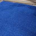 BEQHAUSE Dirt Trapper Door Mat 32" x 48", Doormat Non-Slip Entryway Rugs Washable, Dog Door Mat Stain Resistant and Absorbent Welcome Floor Mat for Front Back Door, Muddy Wet Shoes & Paws, Navy Blue