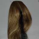 Sofeiyan 13" Ponytail Extension Long Curly Ponytail Clip in Claw Hair Extension Natural Synthetic Hairpiece for Women, Ash Brown Highlighted Bleach Blonde